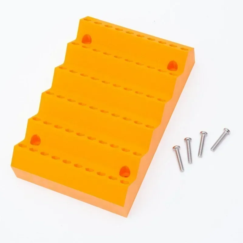 Hexagonal Shank Drill Bit Bracket Screwdriver Drill Bit Milling Cutter Storage Holder Box Rack Organizer 70 Holes