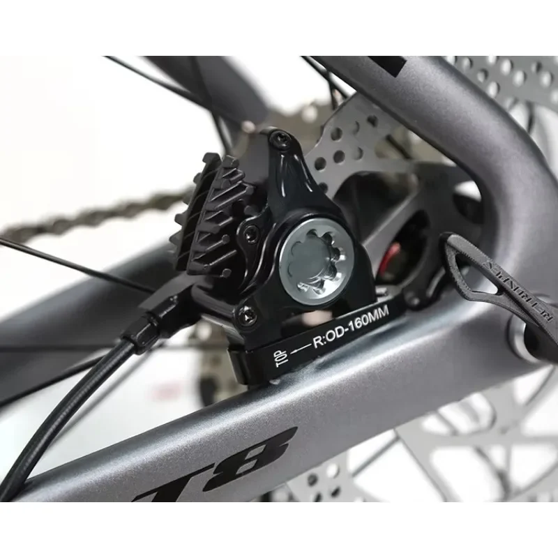 تويتر بلوتوث رابط الإلكترونية المتغيرة EDS-24Speed الزيت الهيدروليكي مكبح قرصي الرياح سباق T800 ألياف الكربون الطريق الدراجة bicicleta #1