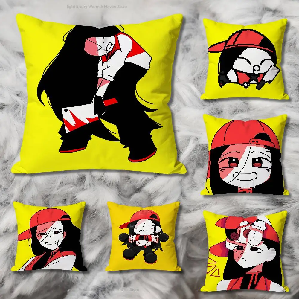 

Y-Yi Xi B-Butcher V-Vanity Anime Celebrity Merchandise All-Match Printed Pillow Case Sofa Car Office Room Decoration Protector