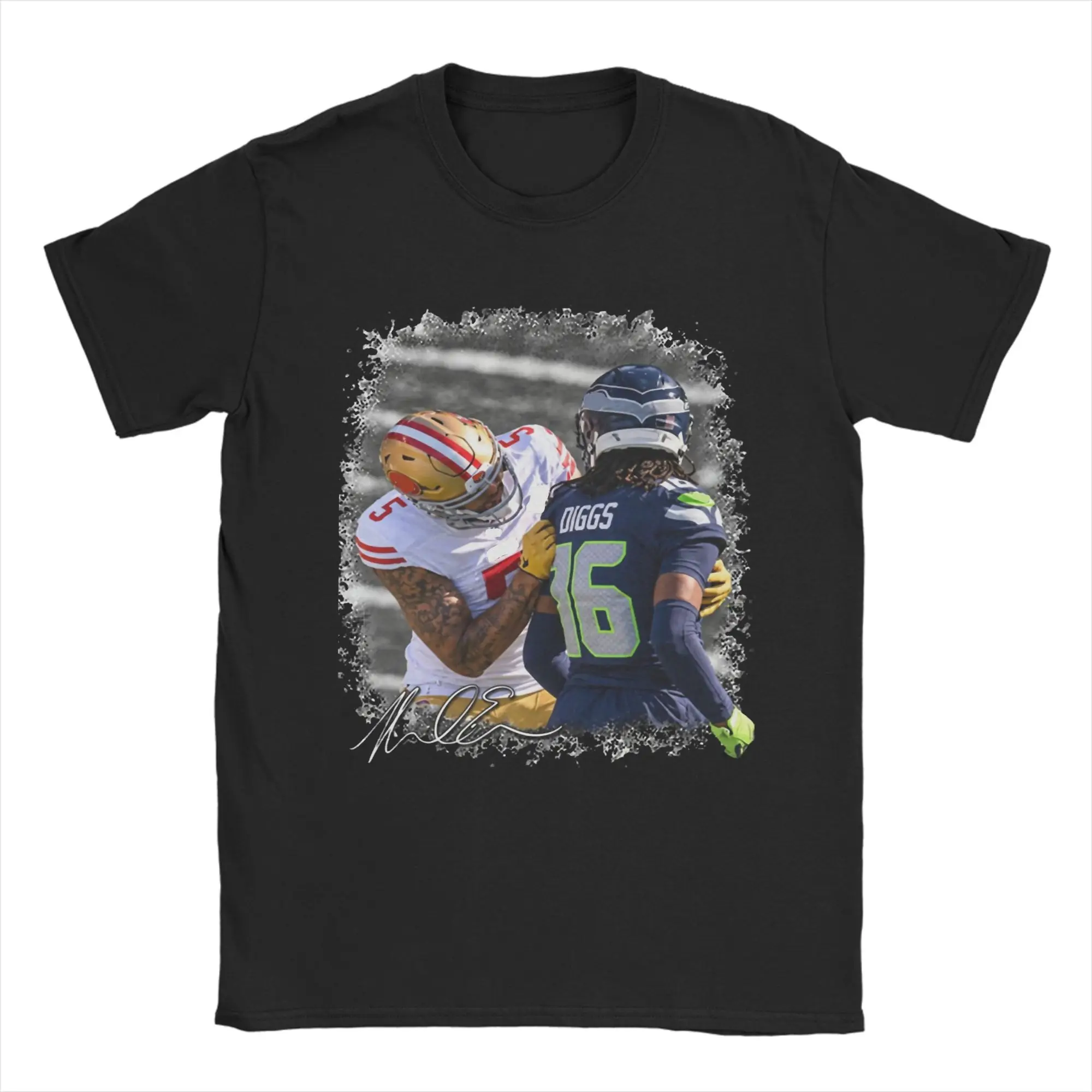 Funny Mike Evans Rugby Who Are You T Shirt Men O-neck Short Sleeve Tops  Cotton Summer TopsTops