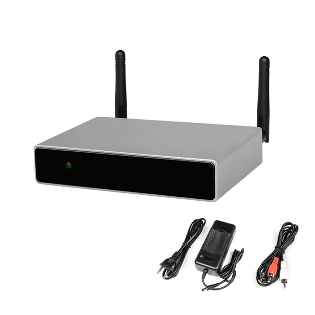 Network Streaming Music Audio Wifi Streamer with Bluetooth 24vdc d class amplifier