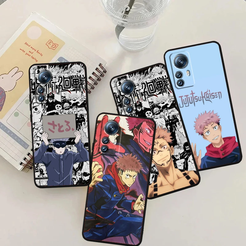 

Popular Anime Jujutsu Kaisen For Xiaomi Mi 14 13T 13 12T 12 11T 11i 11 10T 10 Pro Lite Ultra 5G Black TPU Phone Case