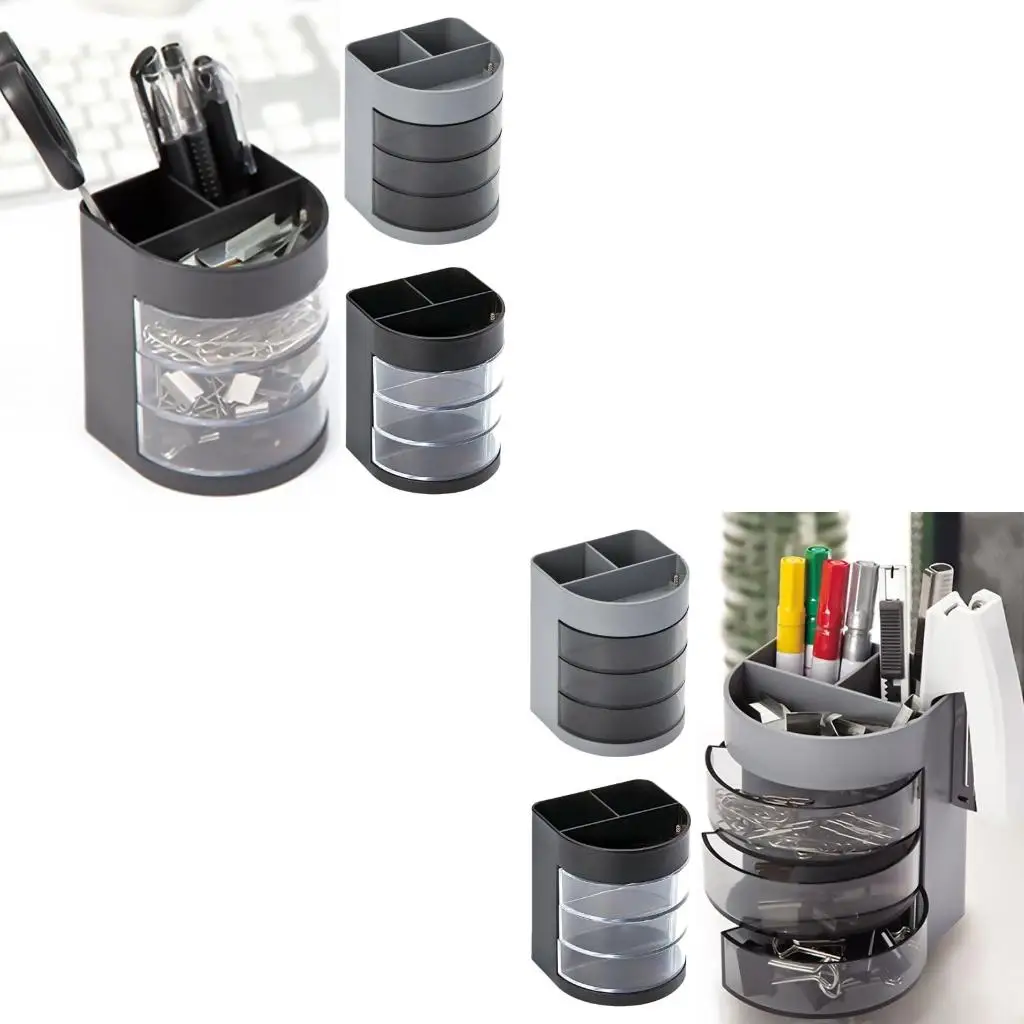 Desktop Pen Organizers Storage Box for School Office Desk Management