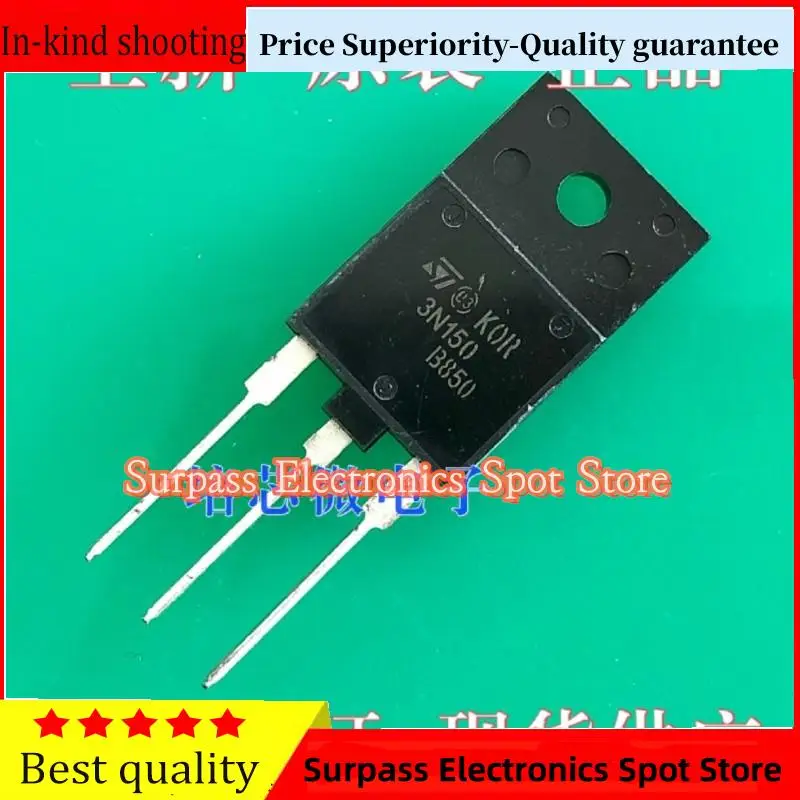 

10PCS-100PCS STFW3N150 3N150 TO-247 3A 1500V KOR Price Superiority-Quality guarantee