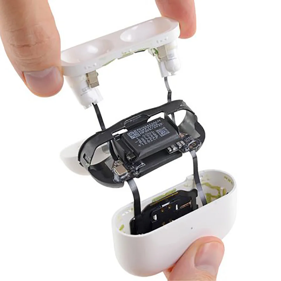 Apple Airpods pro,cp1154,a2084,a2083,a2190用の充電式純正バッテリー