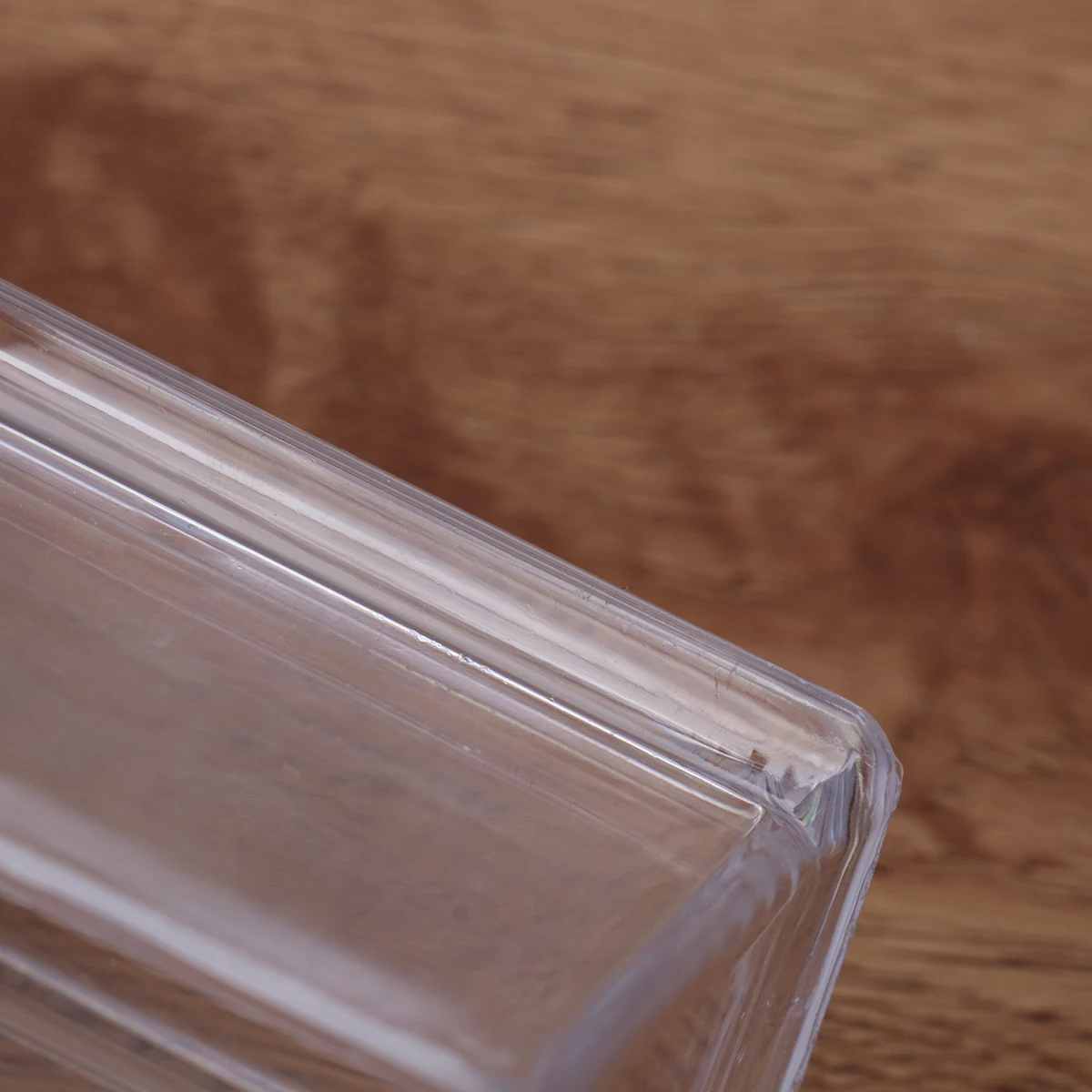 

10 Pcs Card Case Office Supplies Organizer Acrylic Transparent Display