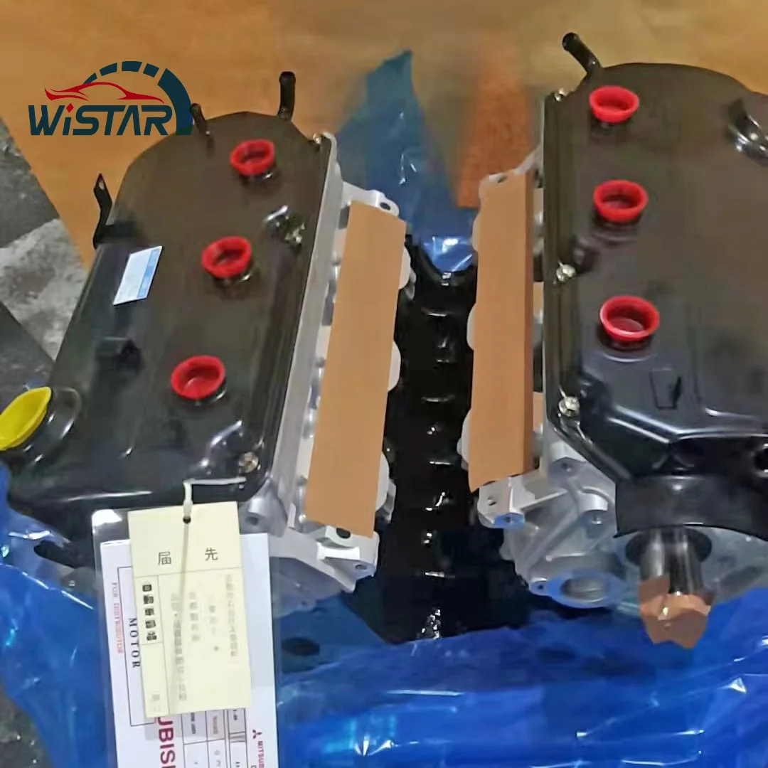 New Diesel Engine 6 Cylinder V Type 3.0L 6G72 Long Block 209PS For Mitsubishi Pajero 3000GT
