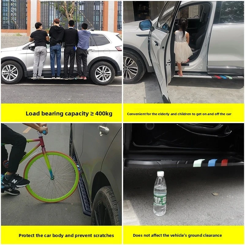 High Quality Pickup Side Step Pedal Navara Exterior Modification Running Board Accessories