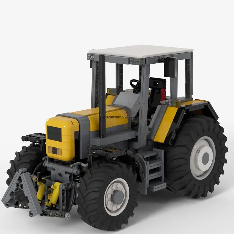 

NEW 1025PCS Moc RC Farm Renauling TX Tractor Trailer model DIY creative ideas Child Toy birthday Gift Technology building blocks
