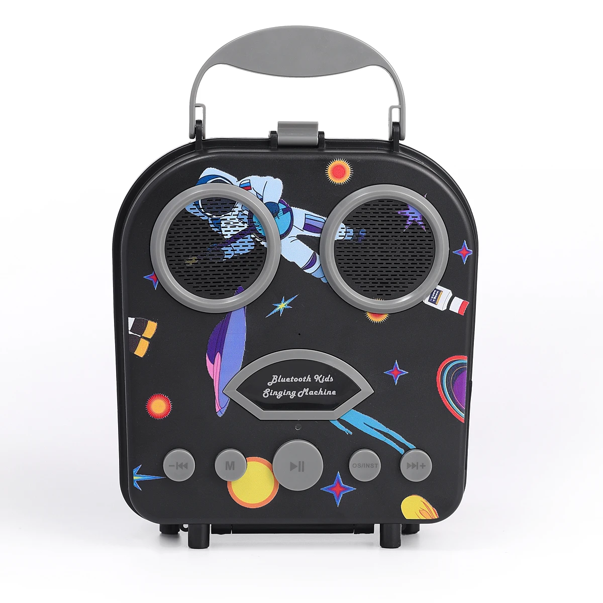 Freies Schiff Kinder Karaoke-Maschine für Mädchen Jungen mit 2 Mikrofonen Kleinkinder Bluetooth Karaoke-Spielzeug zum Singen Kinder Karaoke