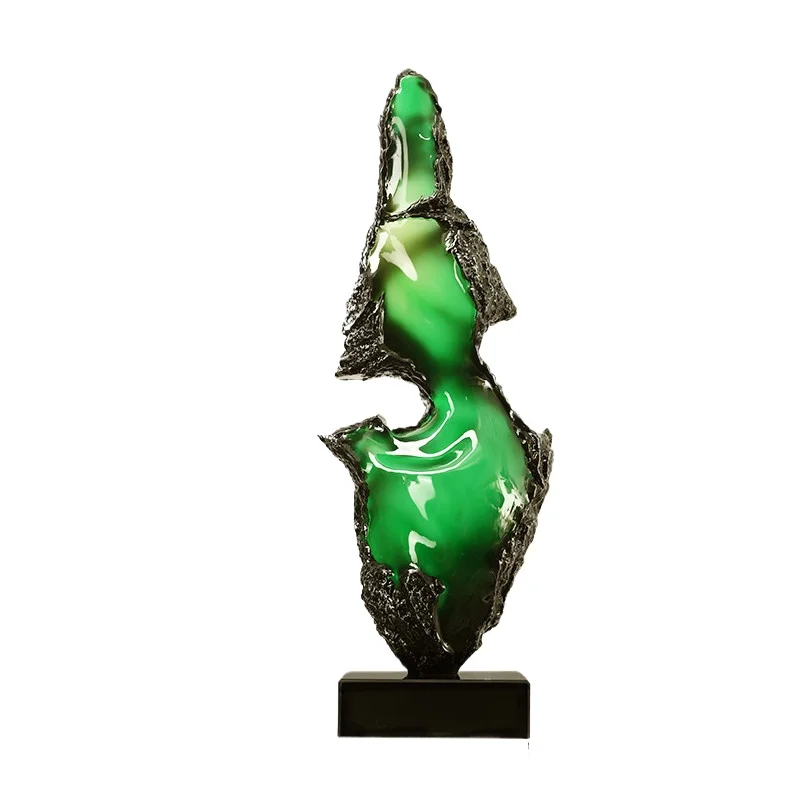 LMM home entrance ornament light luxury high-end model room abstract decoration