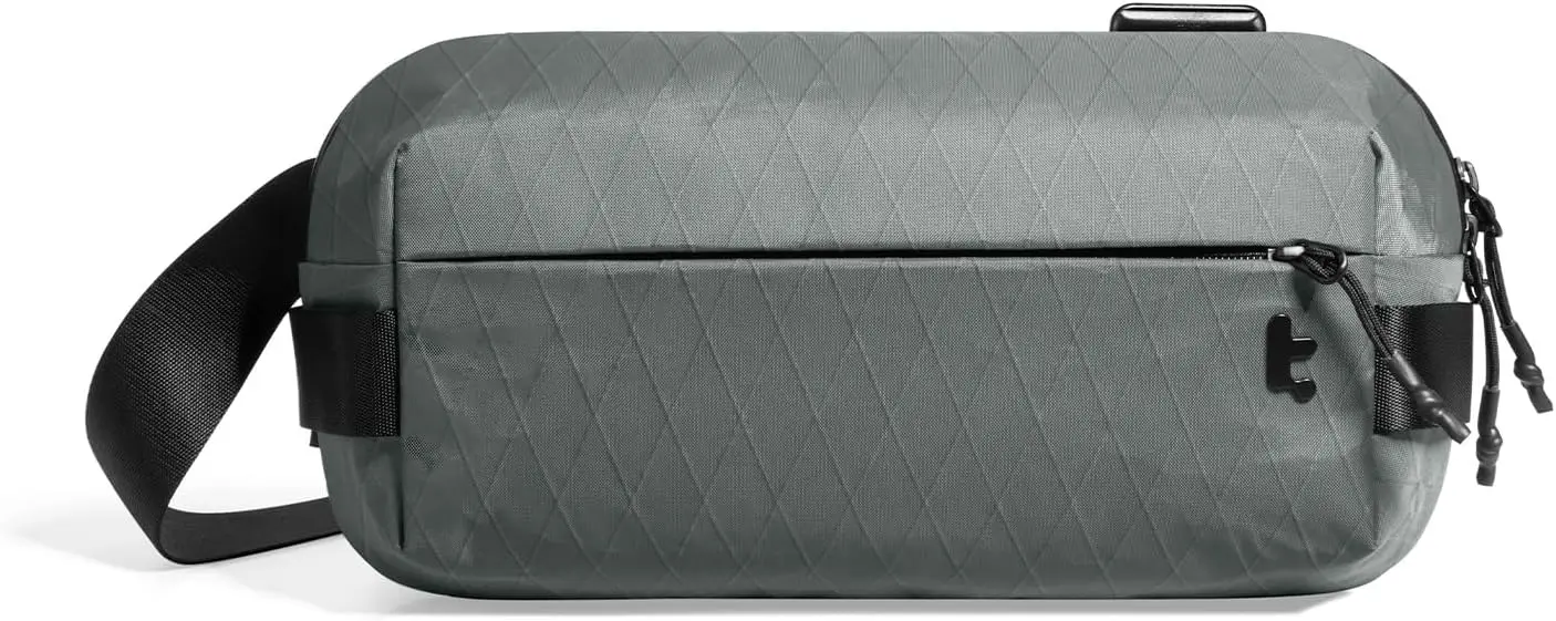 Compact EDC Sling Bag 3L-10L, Minimalist Crossbody Bag Chest Shoulder Pack for Men Women, X-pac/Recycled Polyester