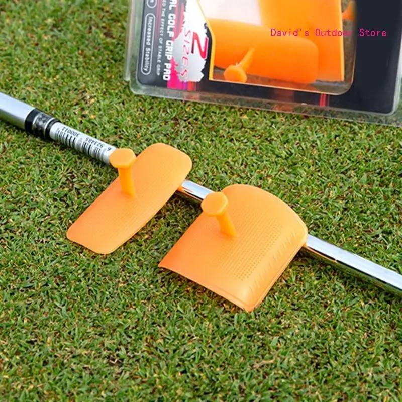 

2pcs Golf Swing Trainer Tool for Women Men Golf Practice Grip Pad Golf Accessory X3UA