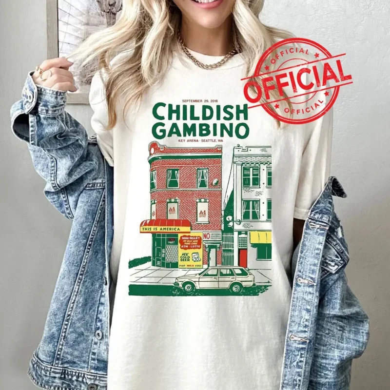 Hot Childish Gambino Album New Rare Unisex S-2345XL Shirt 1D1555 long or short sleeves