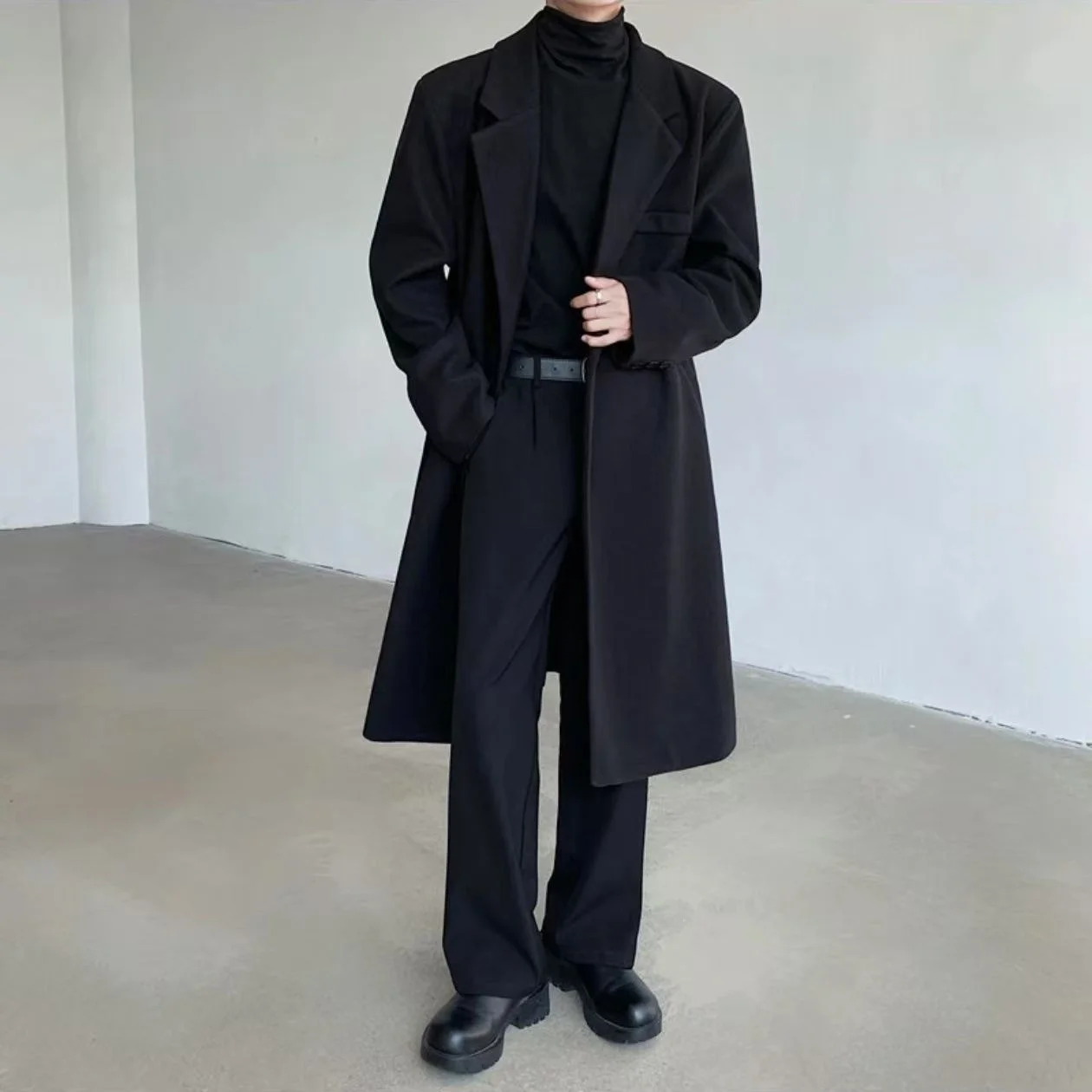 ウールブレンドコート-メンズ-ゴシック-カレッジ-y2k-エア-メンズ-フィッシング-プレッピー-防水-通気性-ヴィンテージ風-エレガント-スキン-クール