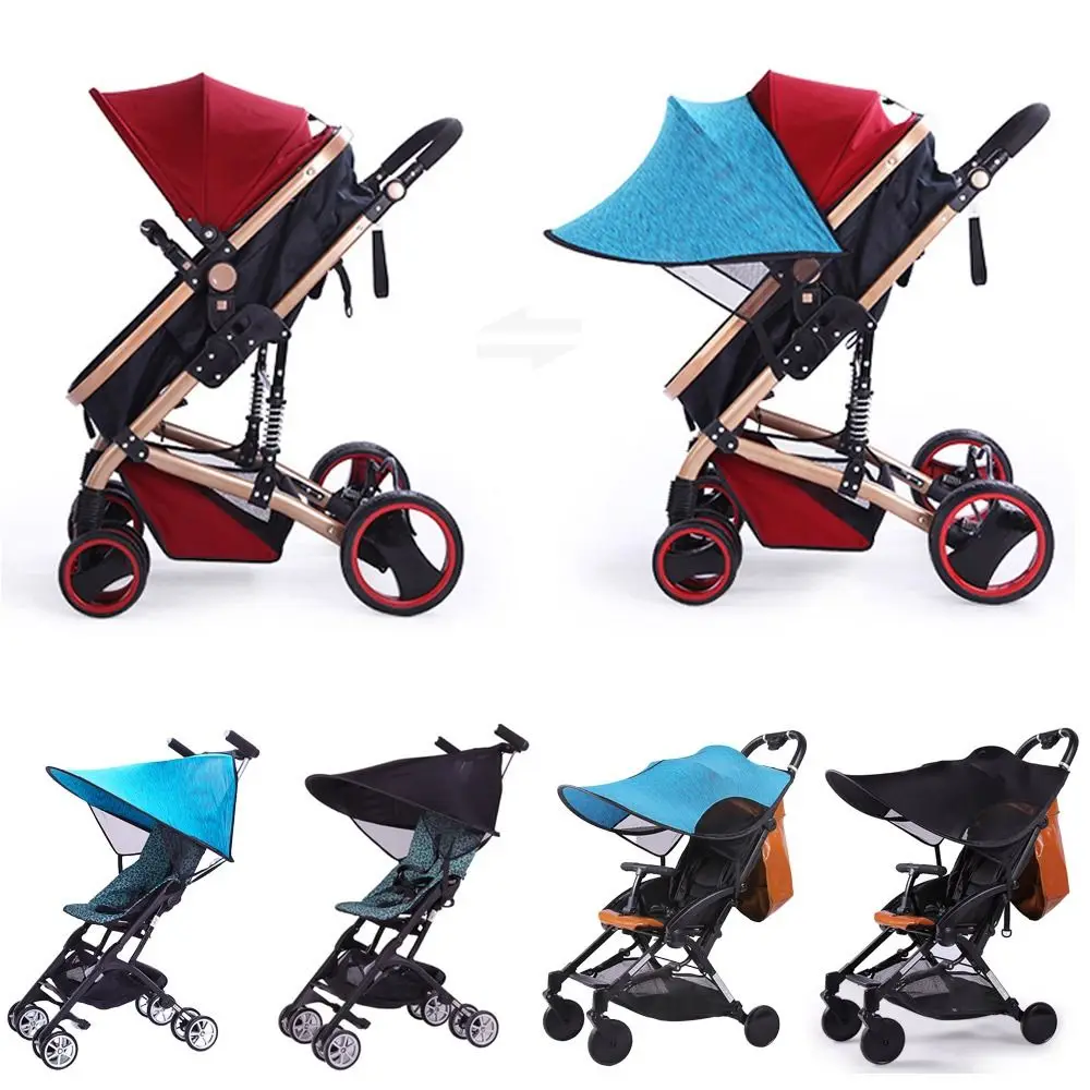 

Stroller Protection Accessory Universal Baby Car Awning Baby Stroller Rag Shade Stroller Sun Cover Blocks UV UVB Sun