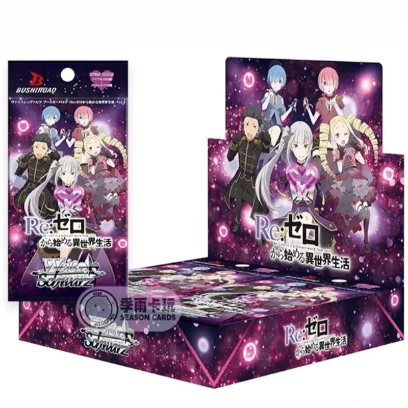 Re:ZERO -Starting Life in Another World Collectible Cards Cartoon Rem Cards Anime Merchandise Holiday Gift Trendy Toy