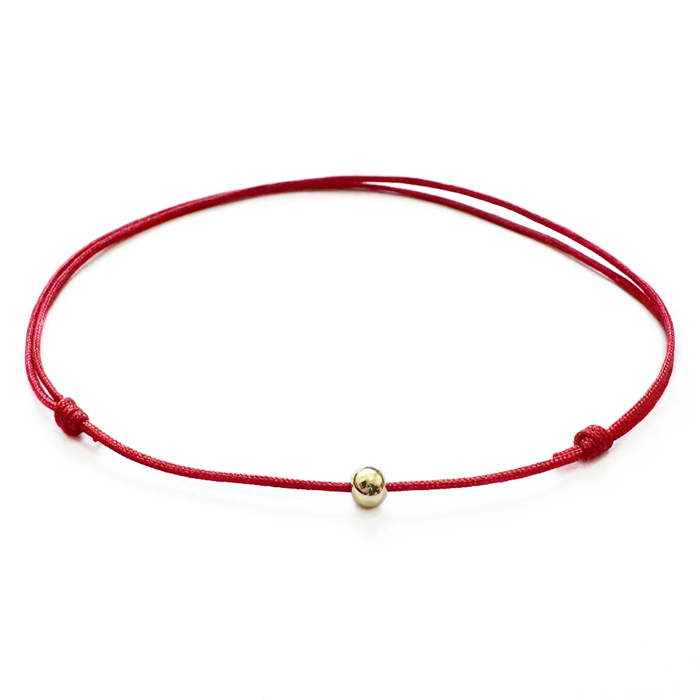 Red Bracelet Red Cord Bracelet Adjustable Kabbalah Red Knot String Bracelet Amulet for Protection, Evil Eye and Good Luck