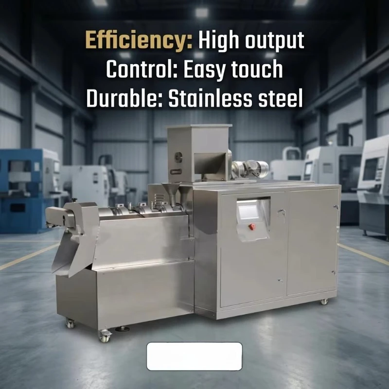 Customize Touch Screen Twin Screw Extrusion Equipment, Multi-function Puff Snack Extruder for Food Formula Research