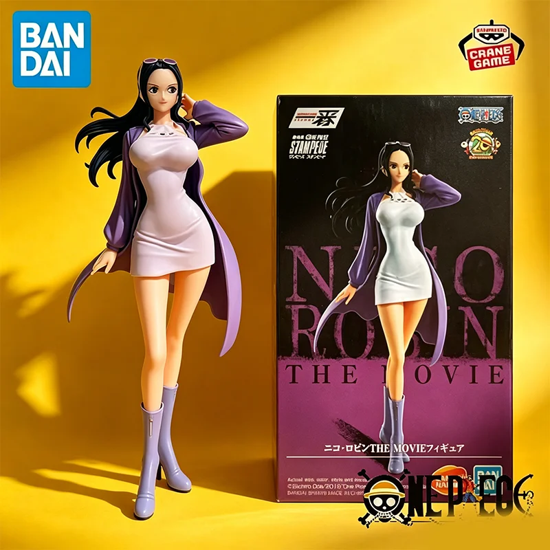 Figura Original de Bandai Banpresto de One Piece All Star Nico Robin, Ichiban Kuji Stampede The Movie, Figuras de Anime, Figuras de Acción, Juguetes