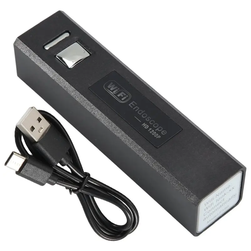 WiFi Adapter Box for USB Endoscope Camera, 800mAh Wireless Module for iOS Android PC - Photo & Video