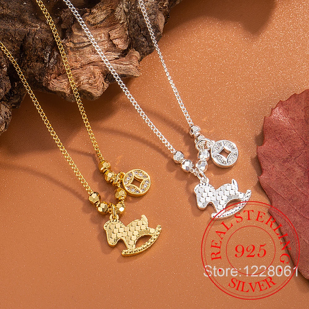 925-prata-esterlina-joias-dinheiro-esta-chegando-em-breve-cristal-cavalo-moeda-pingente-colar-para-mulher-homme-luxo-festa-de-casamento-presente