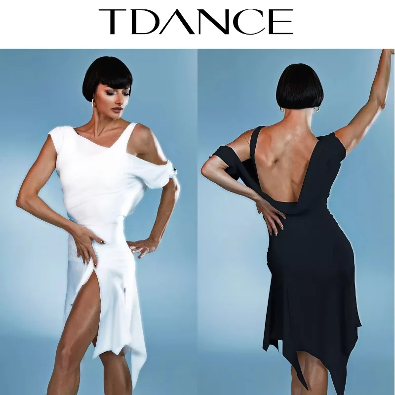 Nuevo vestido de práctica latino personalizado, ropa de rendimiento exactamente Lombard, disfraz de Samba, vestido de salón estándar