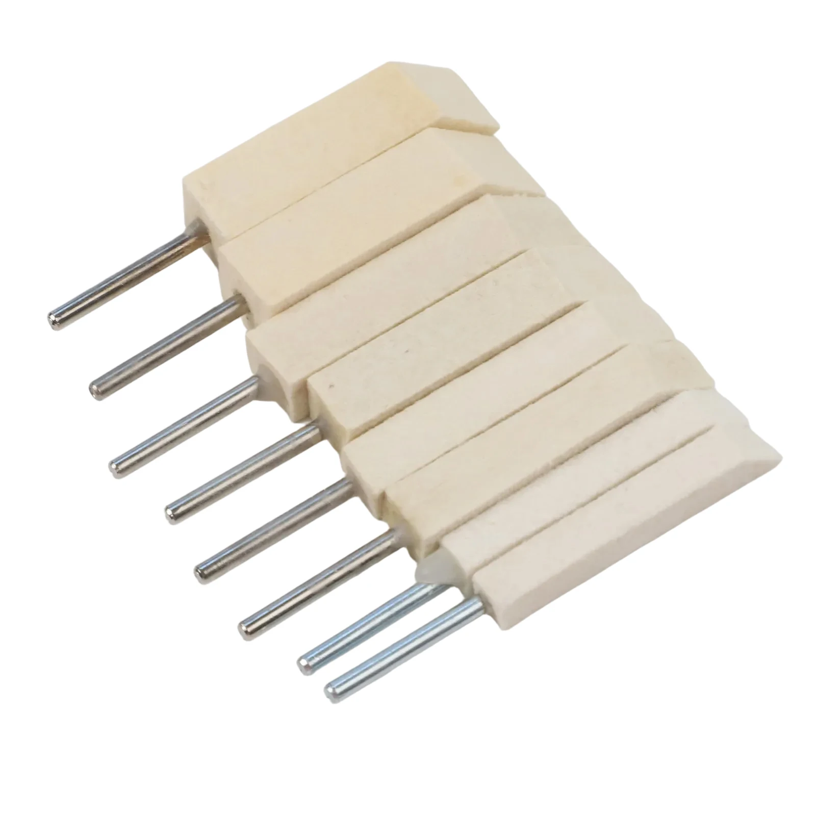 8PCS Wool Felt Grinding Head Set Wool Felt Pads for Polishing Shaping and Grinding on For Woodworking Materials