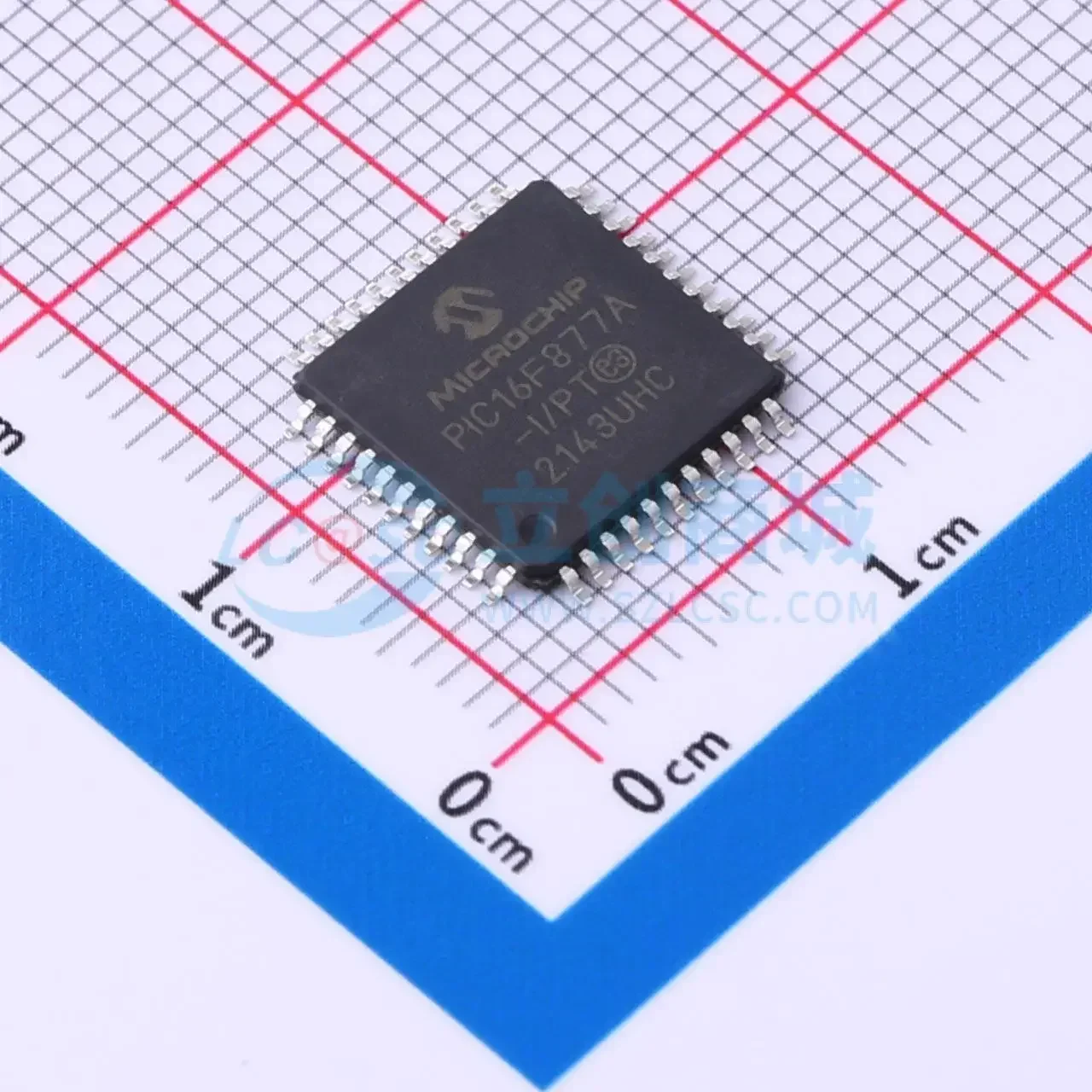 5PCS PIC16F877A PIC16F877A-I/PT QFP-44