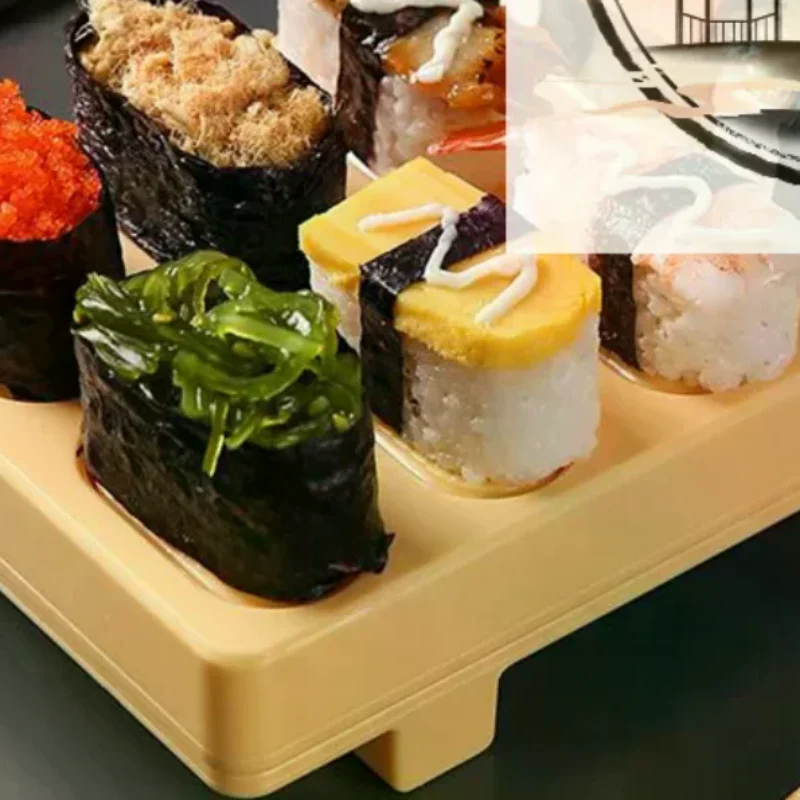 Molde de prensa para Sushi, prensa Rectangular para hacer Musubi, 10 en 1, Mini molde japonés para Onigiri, Sushi Nigiri, bola de arroz, Kit para hacer Sushi DIY