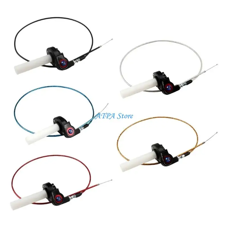 

U13C Motorcycle Throttle Accelerator Handle Grip Assembly Offering Visual Feedback for Accurate Throttle Control