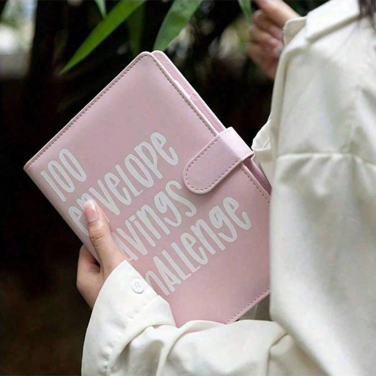 100 Envelope Challenge Binder Save Savings Challenges Loose-Leaf Binder Budget Binder With Cash Envelopes Money Organizer System