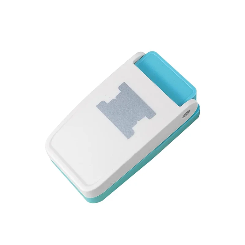

A13E-2 Pcs File Tab Punch For Crafting 1.5In 2 Shapes DIY Index Tab Puncher Label Tag Paper Punch For Scrapbooking Book Tabs