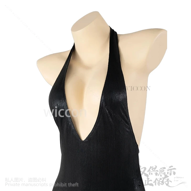 Аниме-игра Nikke, косплей, Русалочка, костюм на 2,5-летие, глубокий V-образный вырез, сексуальное платье с открытой спиной, элегантное вечернее платье Cos