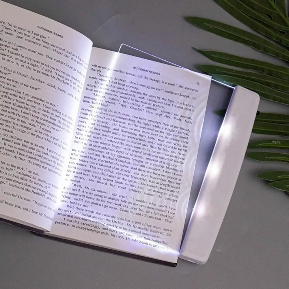 Reading Light Compact Reading Light Portable Led Book Light for Durable Full Page Illumination Ideal for Home School Bedtime
