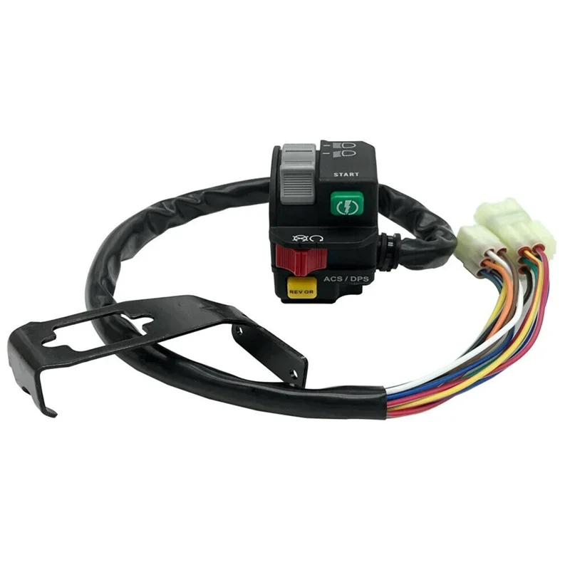 Picture 4: For Can Am 06-15 Outlander Renegade 500 650 800 1000 Start/Stop Switch Handlebar Control Switch Headlight 703500920