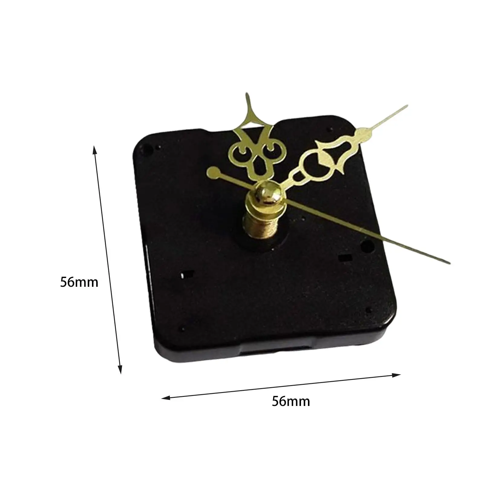 DIY Quartz Clock Mechanism Silent Movement for Craft Wooden Wall Clock Replacement Repair Parts with Hands and Shaft