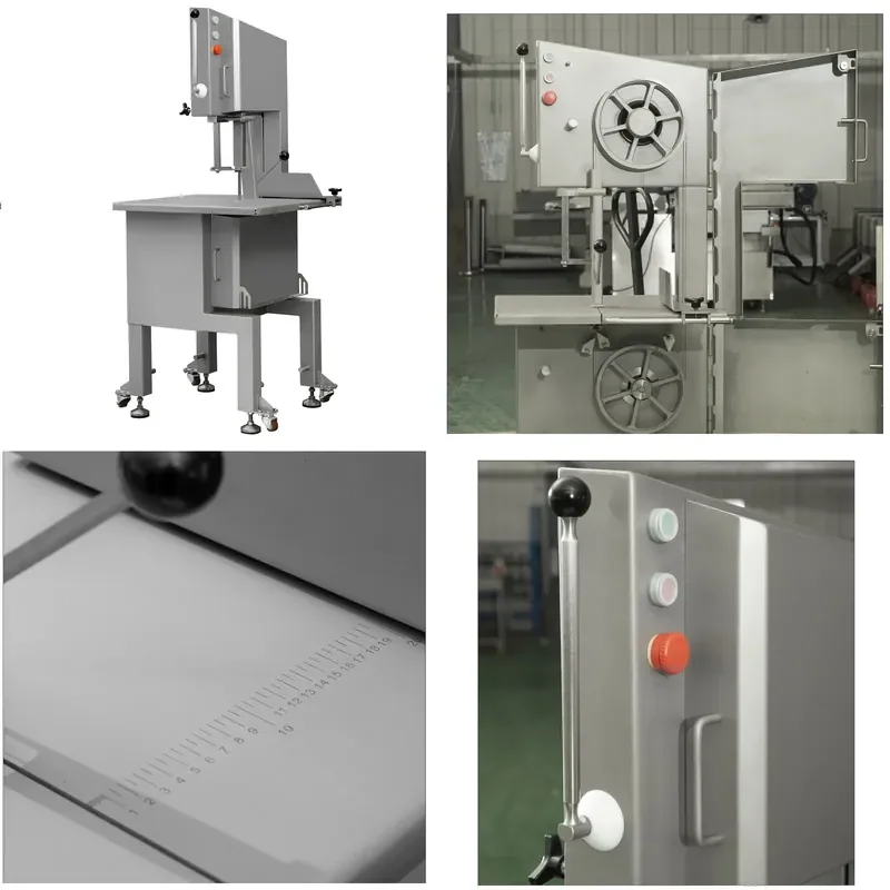 for Large Industrial Bone Saw Machine Butcher Meat Cutting Equipment Heavy Duty Electric Bone Saw for Frozen Meat Processing