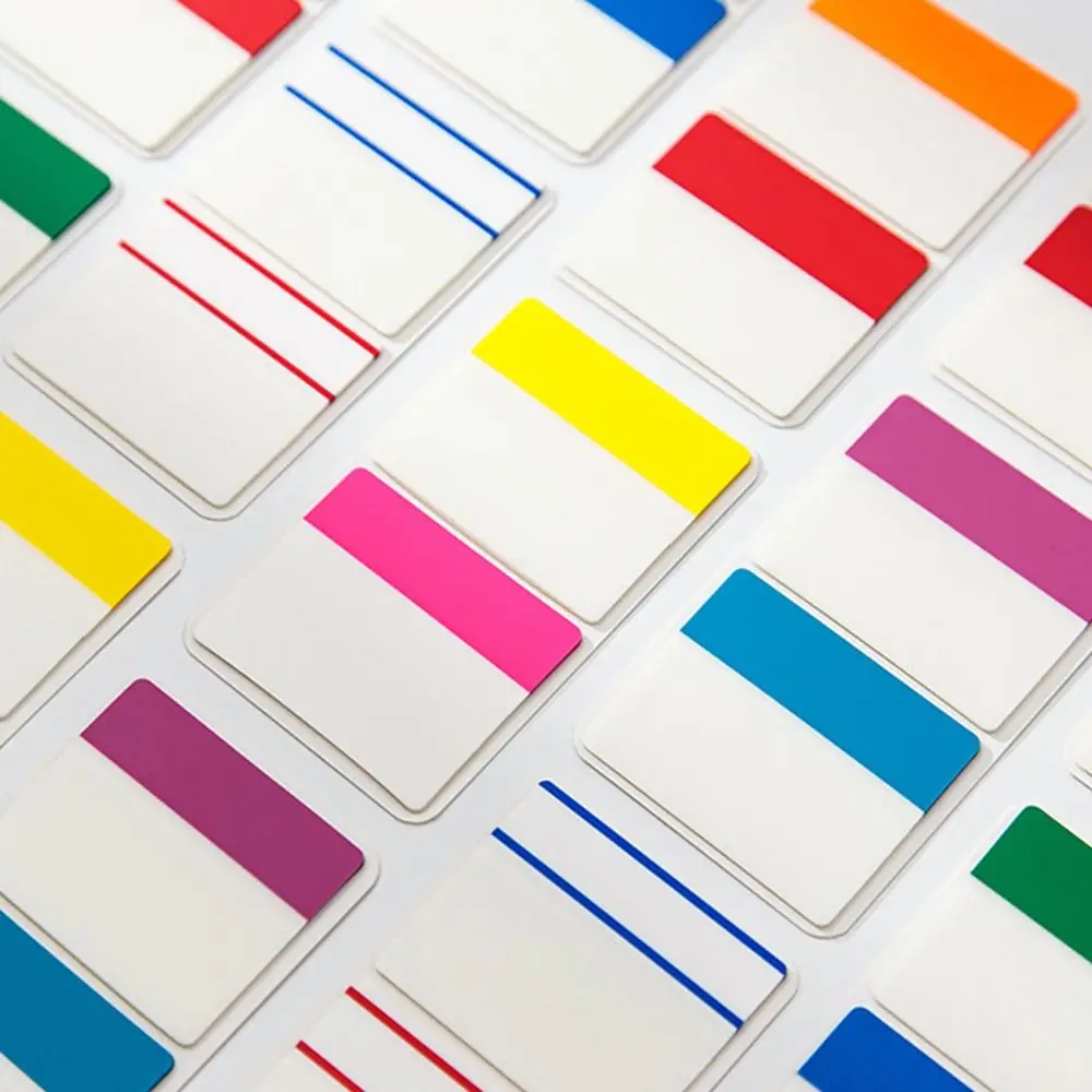 50 Sheets Keypoints Marker Index Stickers Taking Notes Bookmark Sticky Notes Aesthetic Reading Labels Office