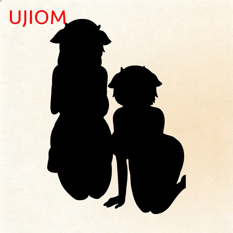 UJIOM Anime Tsuki Uzaki Wall Sticker Fashion Computer Host Sunscreen PVC Decal Scratch-Proof Game Room Decoration Accessories
