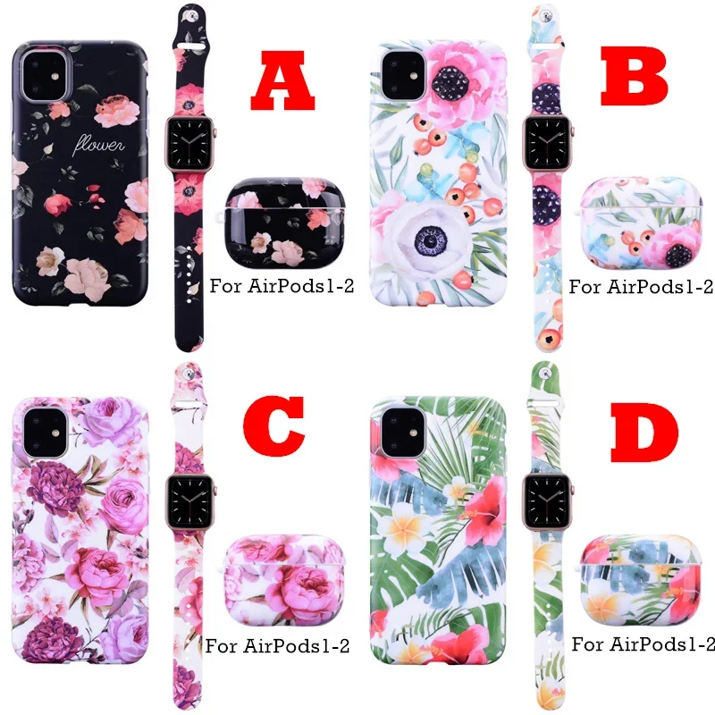 غطاء مطاطي لـ Apple Airpods Pro ، FF-vf حزام هورلوجباند ، جراب لـ iPhone 12 Pro Max ، 12 Mini ، 11 Pro ، XS Max ، XR