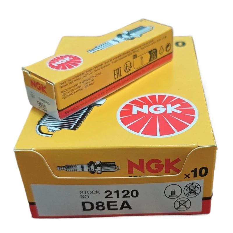 

Motorcycle Spark Plug NGK 2120 D8EA Fit for BMW Honda Suzuki Yamaha KAWASAKI DR8EA DR8EB DR8ES JR8B JR8C