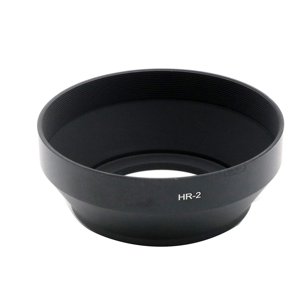 52mm Metal Screw-in Lens Hood for 50mm f/1.4D f/1.8D & f/1.2 Lens, HR-2 Style Replacement Cylindrical Sunshade
