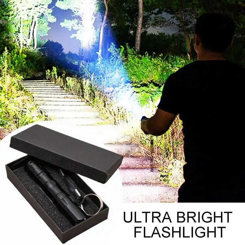 Portable Flashlight Waterproof Strong Light LED Portable Torch Aluminum Alloy Flashlight Handheld Outdoor Lighting For Home Car