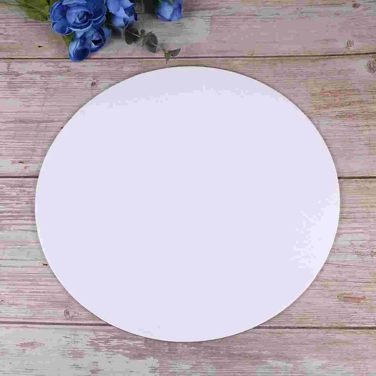 

6 PCS Clothing Oil Painting Board Child Frame for Canvas Round Shape Artist Boards