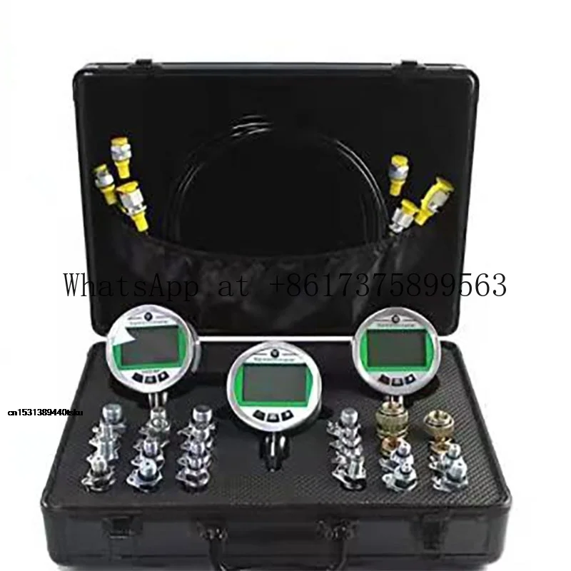 Universal Hydraulic Pressure Test Tool For With Digital Pressure Gauge Test Coupling For Industrial Detection Lab