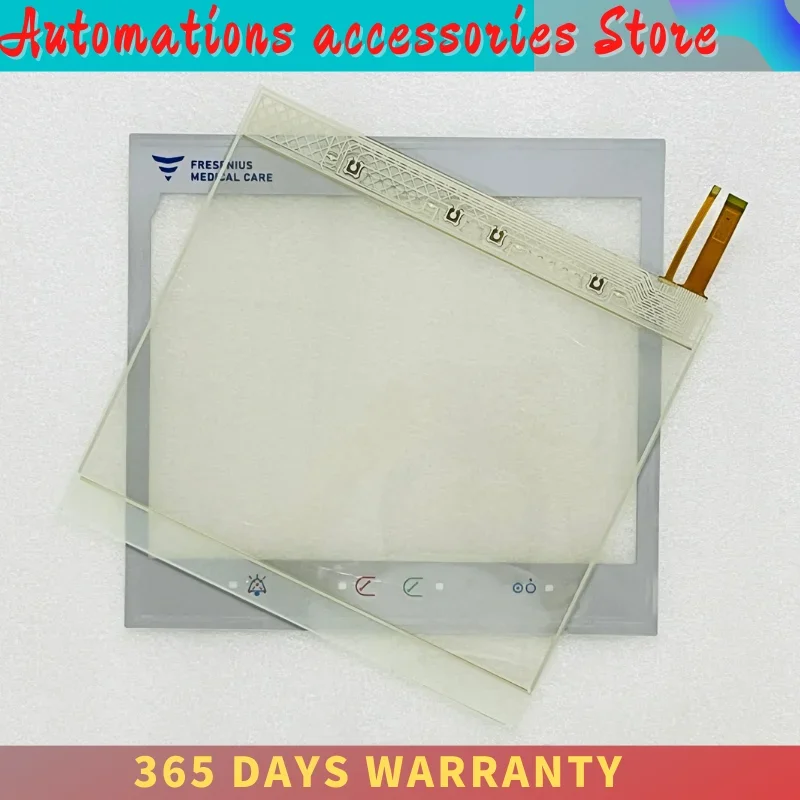 FRESENIUS 5008S Touch Screen Panel Glass Digitizer for FRESENIUS Medical Care 5008S Hemodialysis System with Front Overlay Film