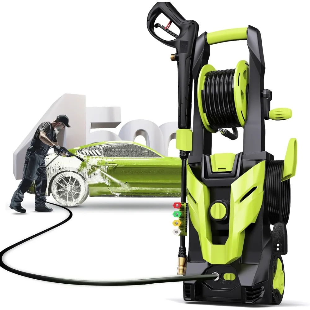 

Electric Pressure Washer, 4500 PSI 2.8GPM Power Washer for Cars with Foam Cannon, 4 Different Pressure Tips