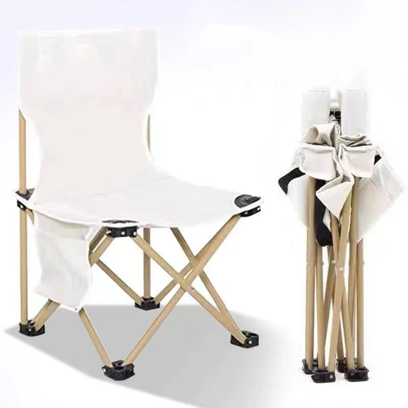 Foldable Outdoor Chair Lightweight Portable for Camping Fishing Outdoor Picnics Hiking Comfort Camping Gear