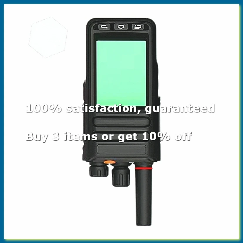 ●HI-B8 WIFI LTE/ FM Walkie Talkie 2GB+16GB 2.4 Inch Touch Screen Android 9.0 Phone Call GPS Voice Record UK Plug